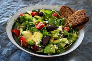 Delicious Slimming Salads. 6 Rules of Healthy Nutrition